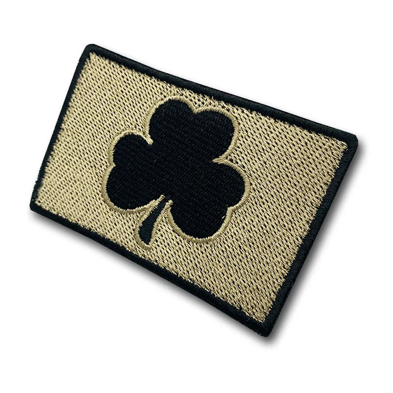 Shamrock Lucky Clover Embroidered Patch