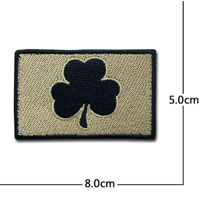 Shamrock Lucky Clover Embroidered Patch