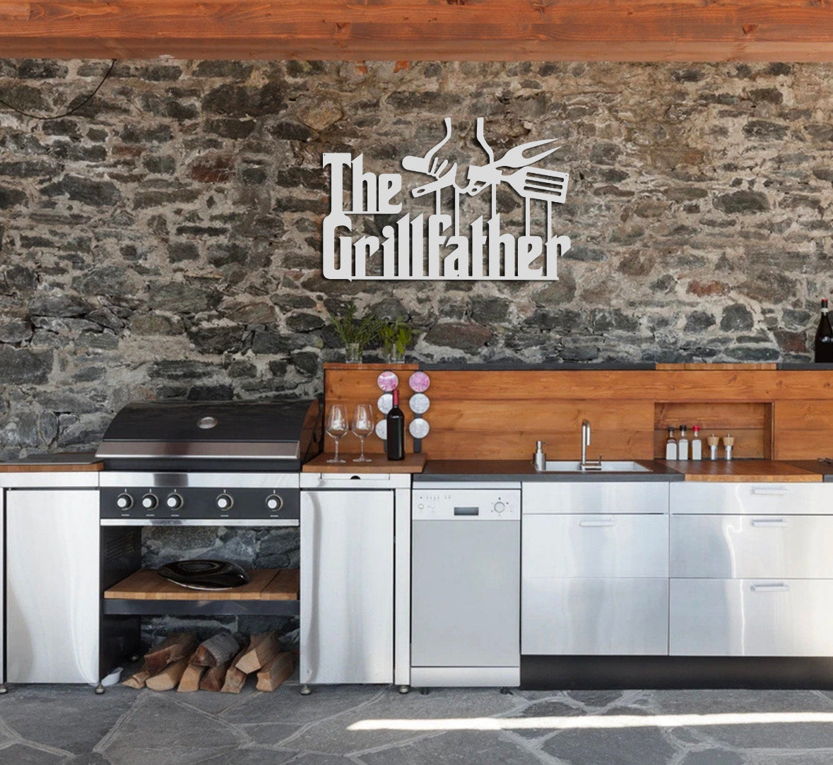 The Grillfather Sign