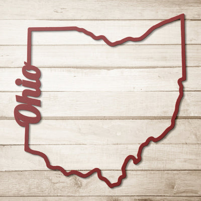 Ohio Cursive sign