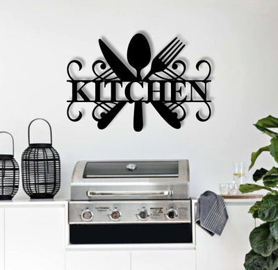 Kitchen Metal sign