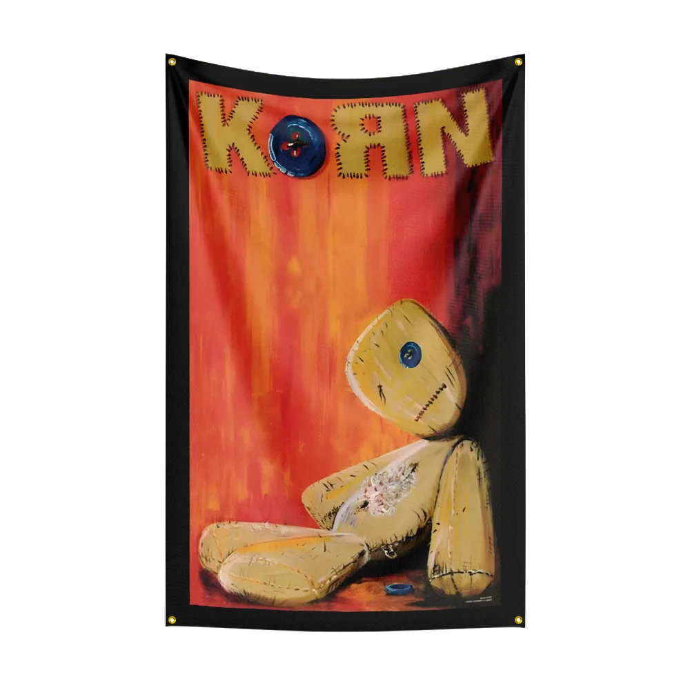 Korns Rock Band Flag