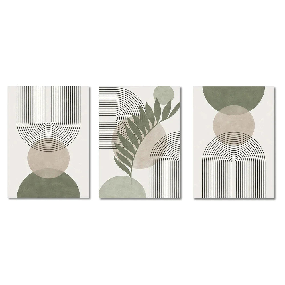 Sage Green Botanical Wall Art