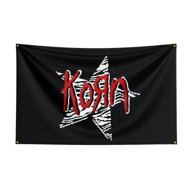 Korns Rock Band Flag