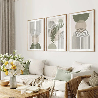 Sage Green Botanical Wall Art