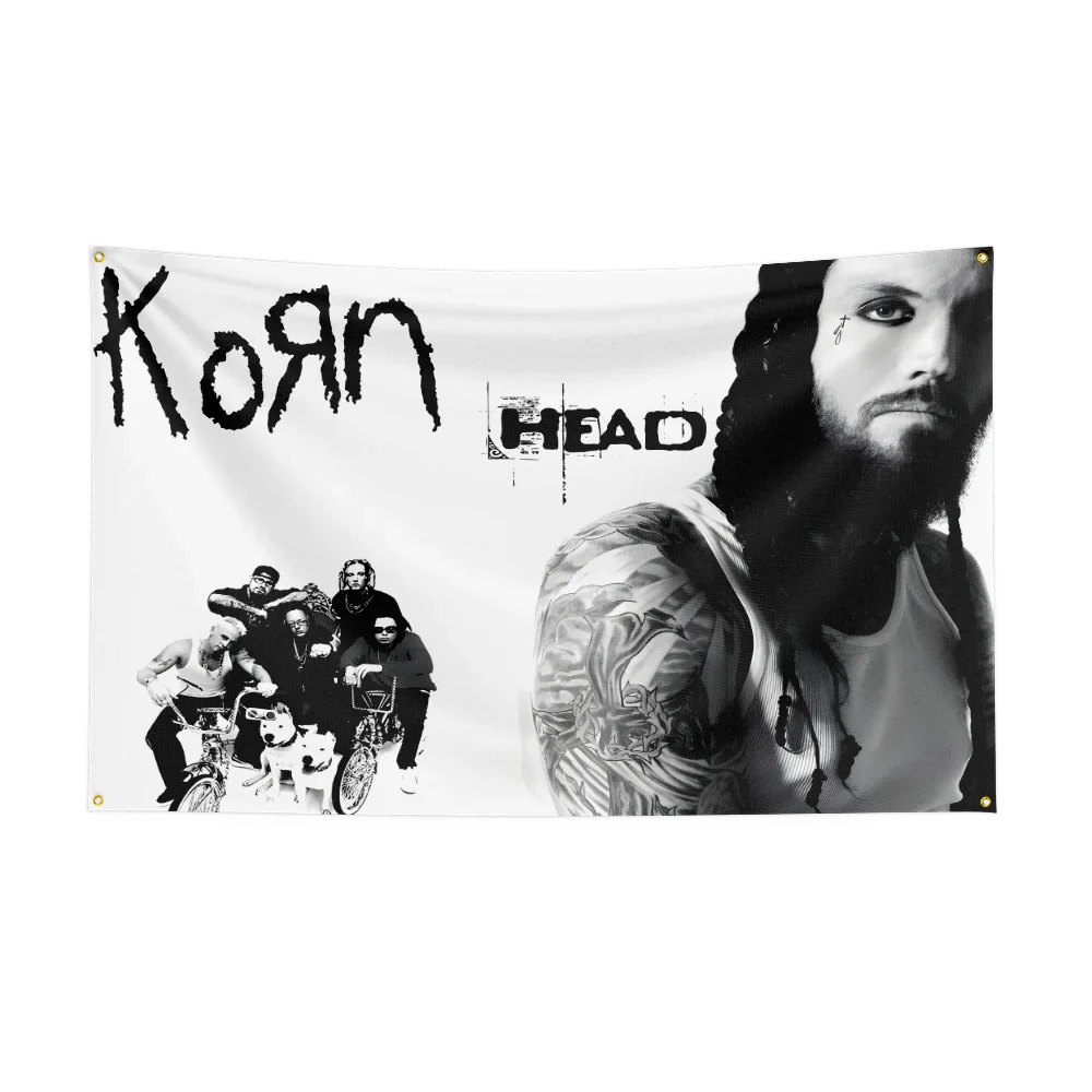 Korns Rock Band Flag