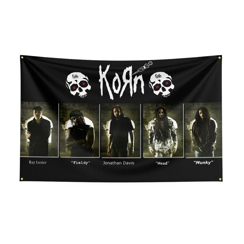 Korns Rock Band Flag