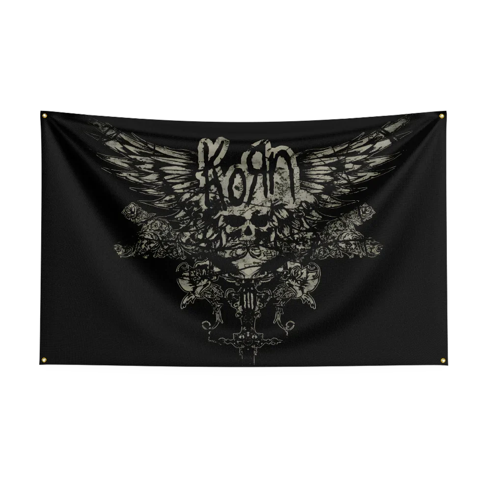 Korns Rock Band Flag