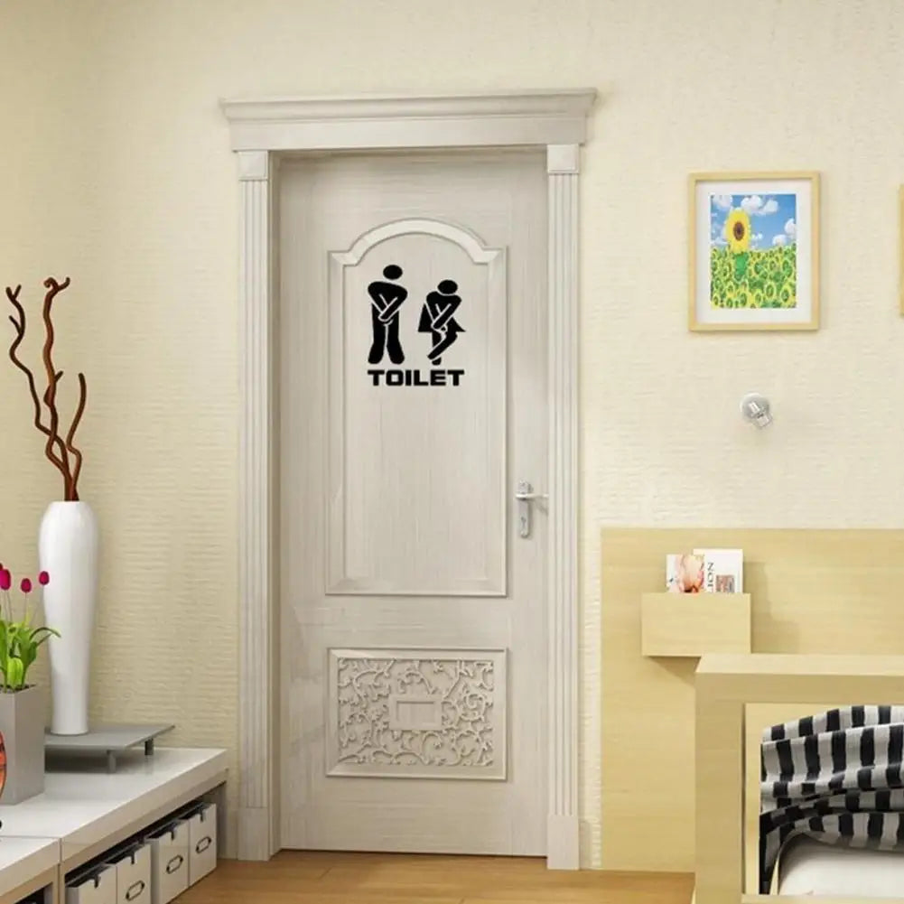 Funny Toilet Wall Stickers