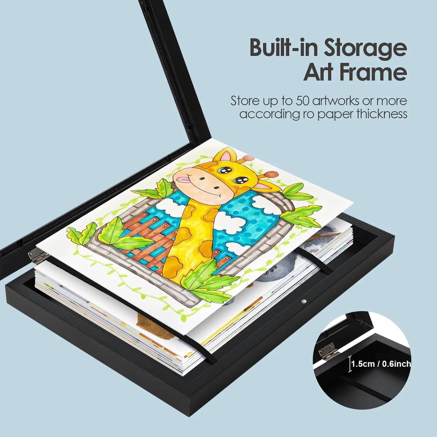 Children's Magnetic Art Frames