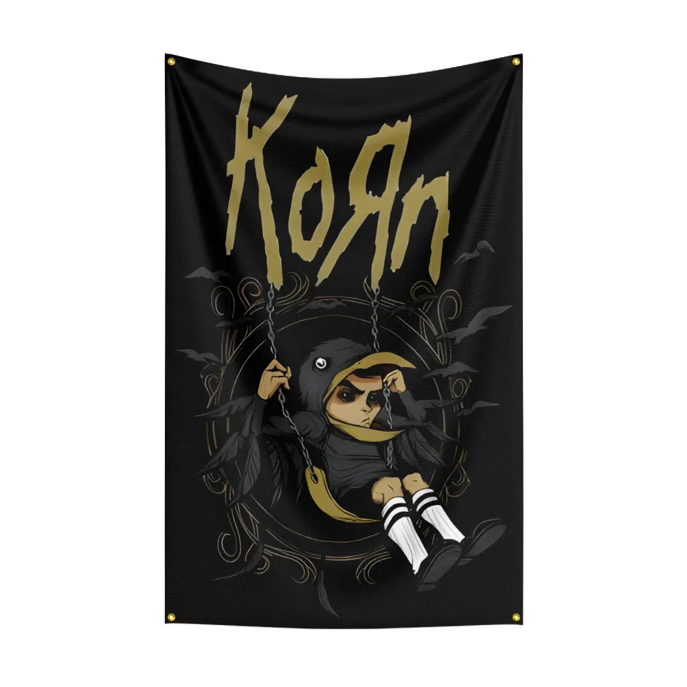 Korns Rock Band Flag