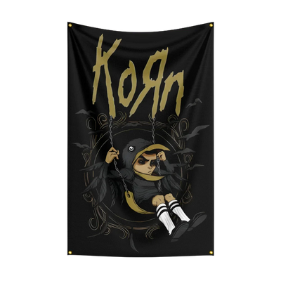 Korns Rock Band Flag