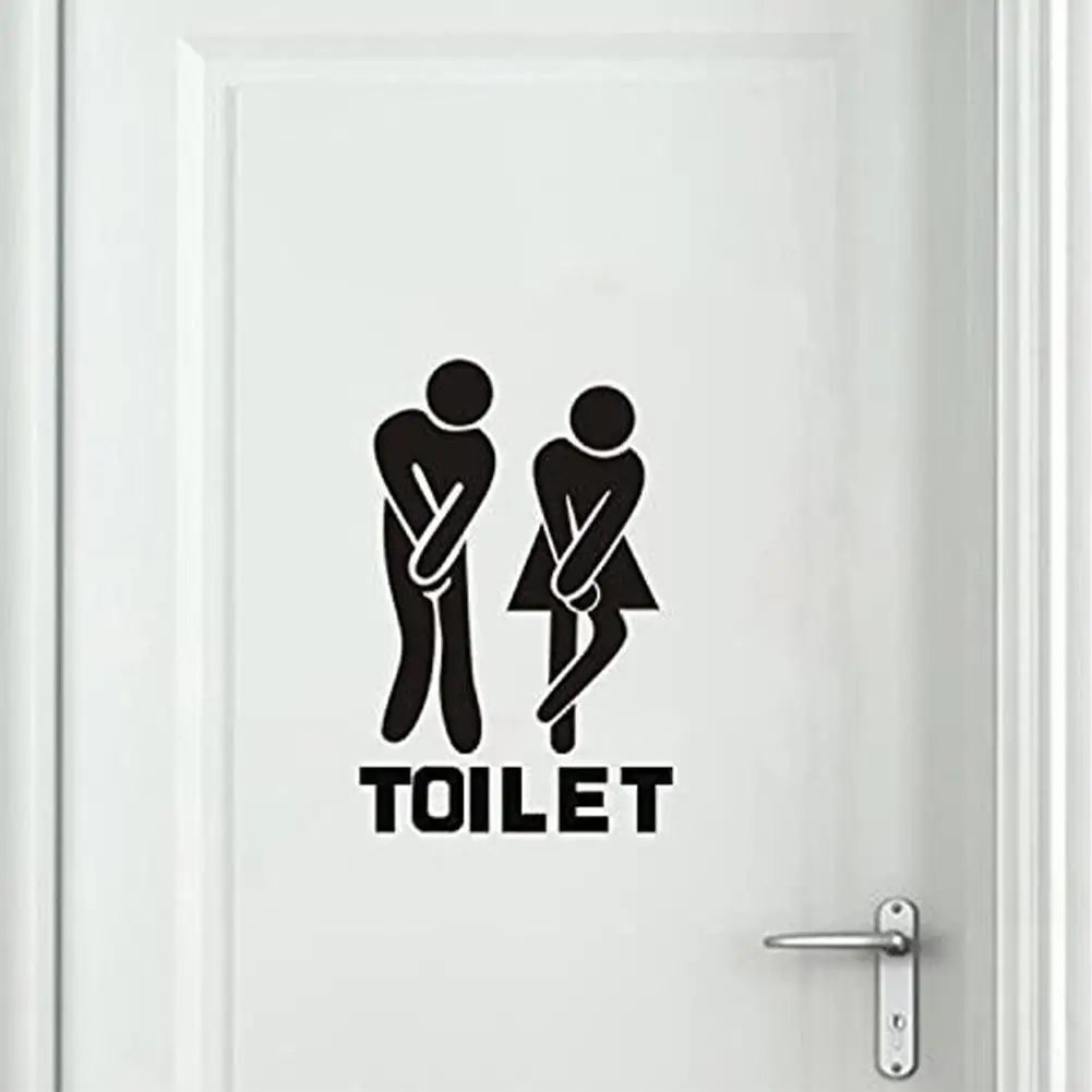 Funny Toilet Wall Stickers