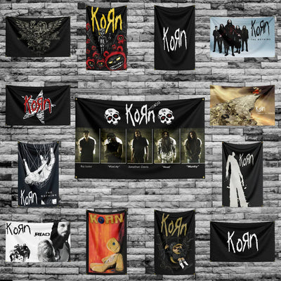 Korns Rock Band Flag